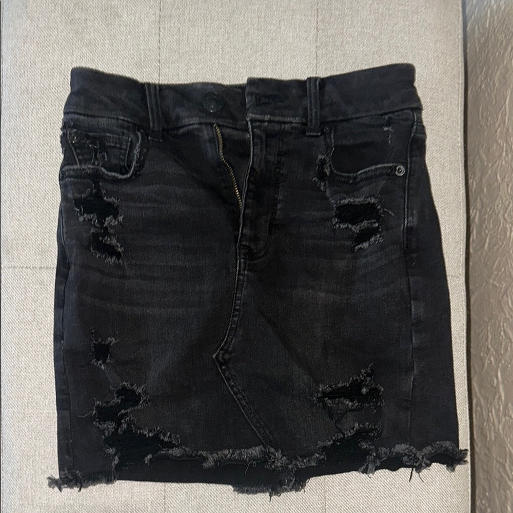 American Eagle Outfitters Black Mini Pencil Skirt